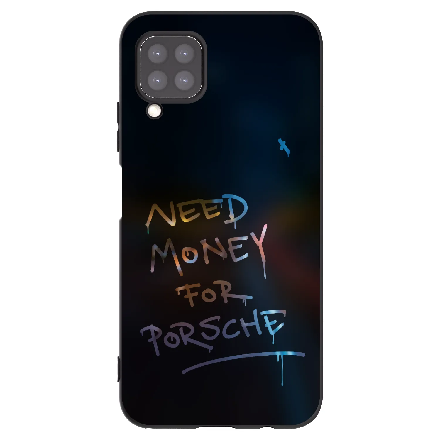 Picasee silikonový černý obal pro Huawei P40 Lite - Neon Nights