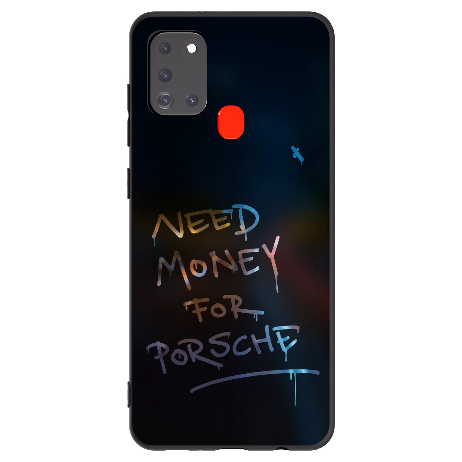 Picasee silikonový černý obal pro Samsung Galaxy A21s - Neon Nights