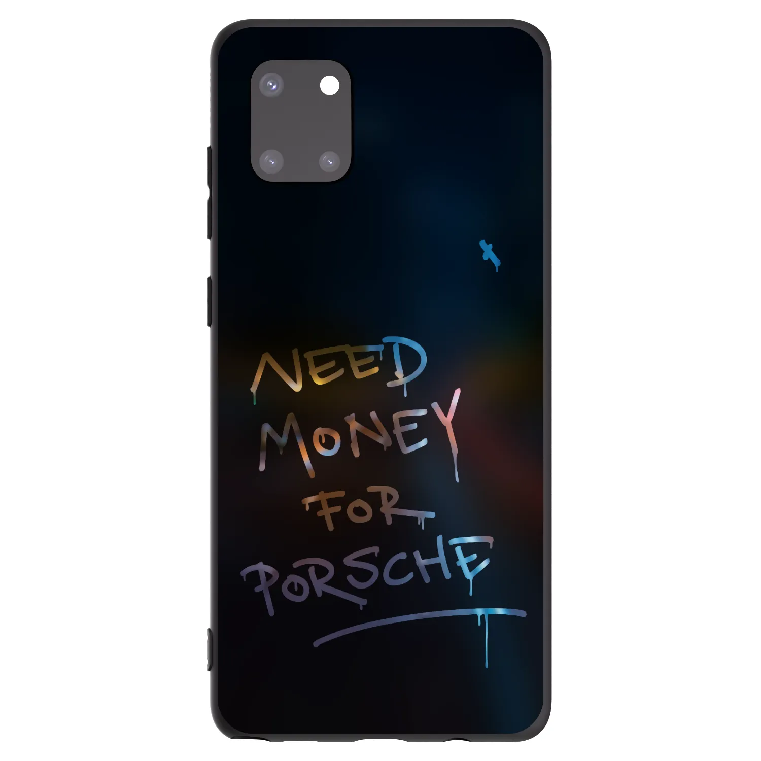 Picasee silikonový černý obal pro Samsung Galaxy Note 10 Lite N770F - Neon Nights