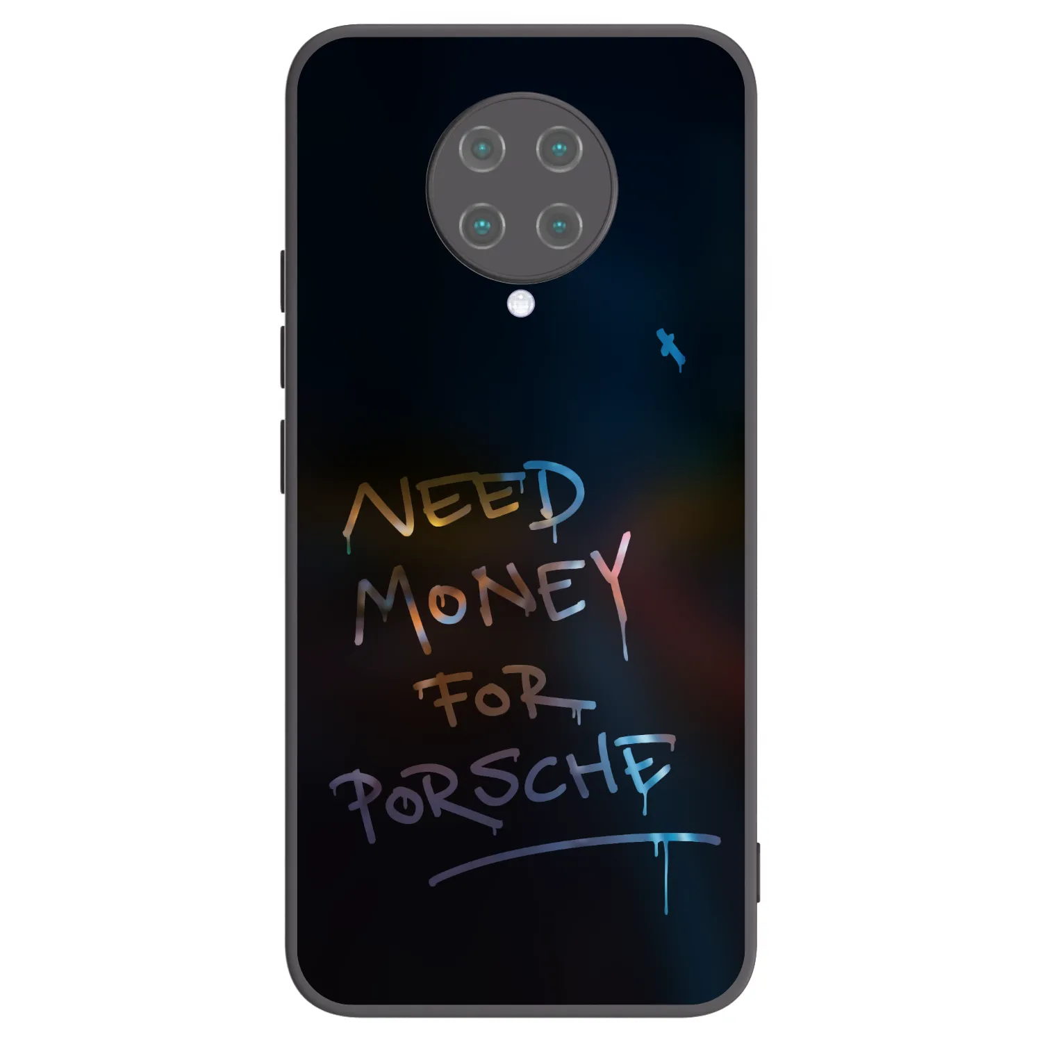 Picasee silikonový černý obal pro Xiaomi Poco F2 Pro - Neon Nights