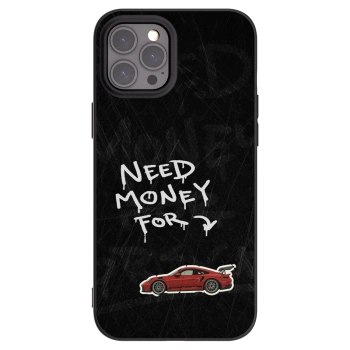 Picasee silikonový černý obal pro Apple iPhone 12 Pro Max - Track Mode