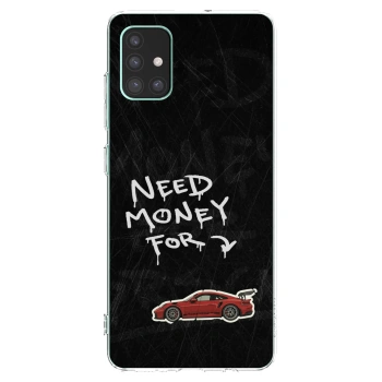 Picasee silikonový průhledný obal pro Samsung Galaxy M51 M515F - Track Mode