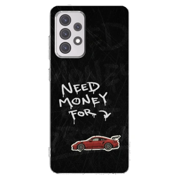 Picasee silikonový průhledný obal pro Samsung Galaxy A52 5G A525F - Track Mode