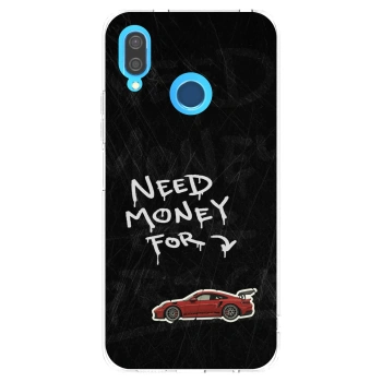 Picasee silikonový průhledný obal pro Huawei P20 Lite - Track Mode
