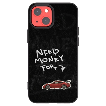 Picasee silikonový černý obal pro Apple iPhone 13 mini - Track Mode