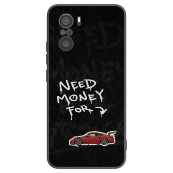 Picasee silikonový černý obal pro Xiaomi Poco F3 - Track Mode