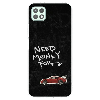 Picasee silikonový průhledný obal pro Samsung Galaxy A22 A226B 5G - Track Mode