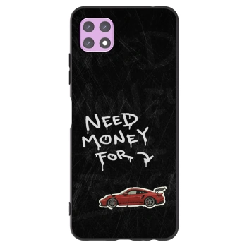 Picasee silikonový černý obal pro Samsung Galaxy A22 A226B 5G - Track Mode