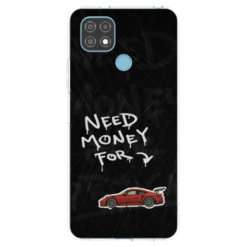 Picasee silikonový průhledný obal pro Realme C21 - Track Mode