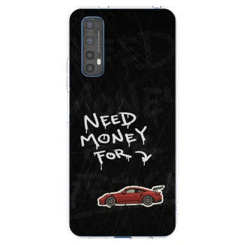 Picasee silikonový průhledný obal pro Realme 7 - Track Mode