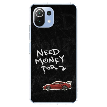 Picasee silikonový průhledný obal pro Xiaomi 11 Lite 5G NE - Track Mode