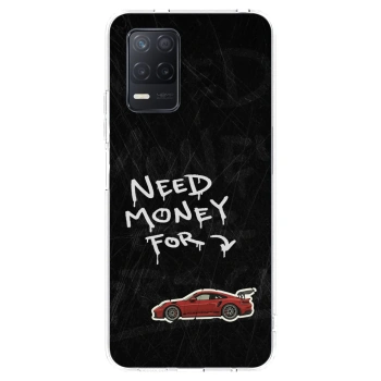 Picasee silikonový průhledný obal pro Realme 8 5G - Track Mode