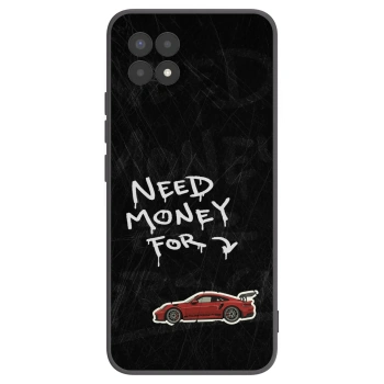 Picasee silikonový černý obal pro Realme 8i - Track Mode
