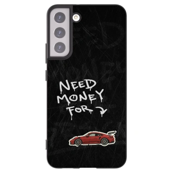 Picasee silikonový černý obal pro Samsung Galaxy S22+ 5G - Track Mode