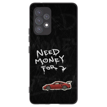 Picasee silikonový černý obal pro Samsung Galaxy A53 5G A536 - Track Mode
