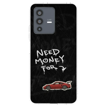 Picasee silikonový průhledný obal pro Vivo V23 5G - Track Mode