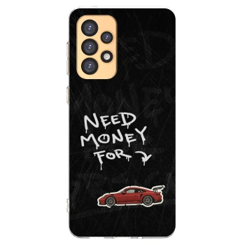Picasee silikonový průhledný obal pro Samsung Galaxy A33 5G A336 - Track Mode