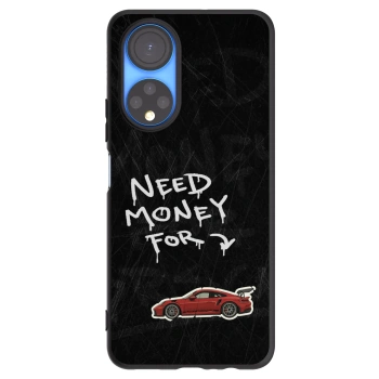 Picasee silikonový černý obal pro Honor X7 - Track Mode