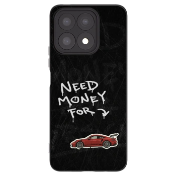 Picasee silikonový černý obal pro Honor X8a - Track Mode