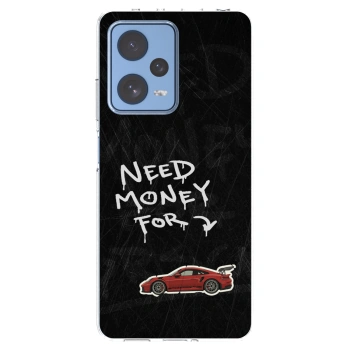 Picasee silikonový průhledný obal pro Xiaomi Redmi Note 12 Pro 5G - Track Mode