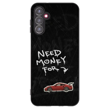 Picasee silikonový černý obal pro Samsung Galaxy A14 5G A146P - Track Mode