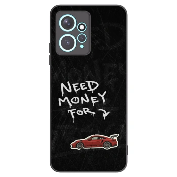 Picasee silikonový černý obal pro Xiaomi Redmi Note 12 4G - Track Mode