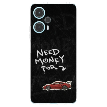 Picasee silikonový průhledný obal pro Xiaomi Poco F5 - Track Mode