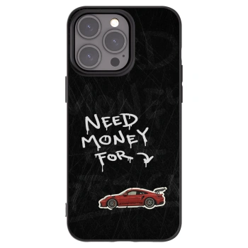 Picasee silikonový černý obal pro Apple iPhone 15 Pro Max - Track Mode