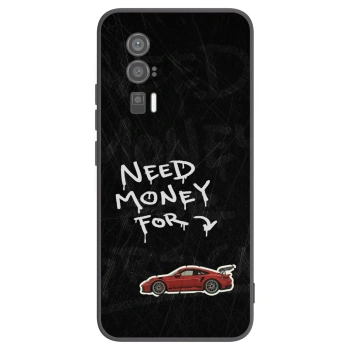 Picasee silikonový černý obal pro Xiaomi Poco F5 Pro 5G - Track Mode