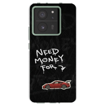 Picasee silikonový průhledný obal pro Xiaomi 13T - Track Mode