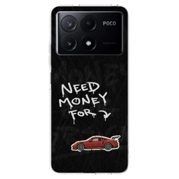 Picasee silikonový průhledný obal pro Xiaomi Poco X6 Pro - Track Mode