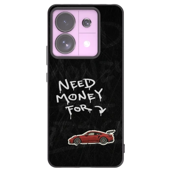 Picasee silikonový černý obal pro Xiaomi Redmi Note 13 Pro 5G - Track Mode