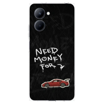Picasee silikonový průhledný obal pro Realme C33 (2023) - Track Mode