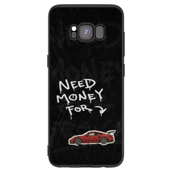 Picasee silikonový černý obal pro Samsung Galaxy S8 G950F - Track Mode