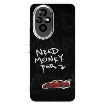 Picasee silikonový průhledný obal pro Honor 200 Pro 5G - Track Mode