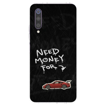 Picasee silikonový průhledný obal pro Xiaomi Mi 9 - Track Mode