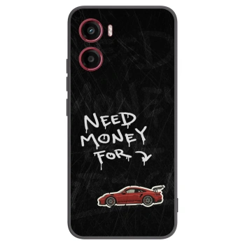 Picasee silikonový černý obal pro Motorola Moto G05 - Track Mode