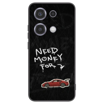 Picasee silikonový černý obal pro Xiaomi Redmi Note 14S - Track Mode