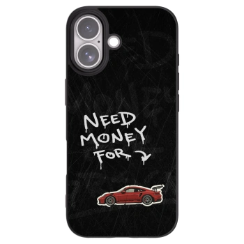 Picasee silikonový černý obal pro Apple iPhone 17 - Track Mode