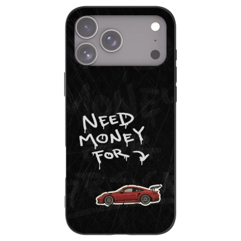 Picasee silikonový černý obal pro Apple iPhone 17 Pro Max - Track Mode