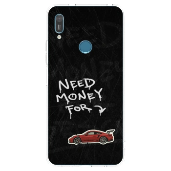 Picasee silikonový průhledný obal pro Huawei Y6 2019 - Track Mode