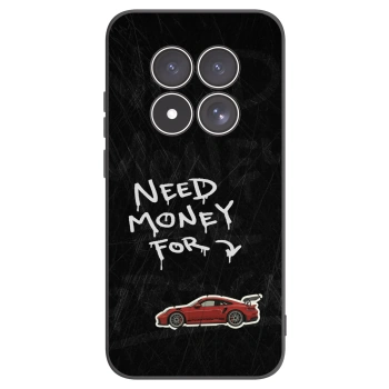 Picasee silikonový černý obal pro Xiaomi Redmi Note 15 Pro 4G - Track Mode