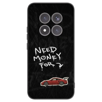 Picasee silikonový černý obal pro Xiaomi Redmi Note 15 Pro+ - Track Mode