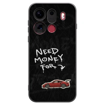 Picasee silikonový černý obal pro OPPO Find X9 Pro - Track Mode