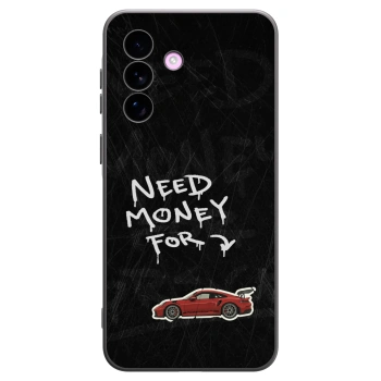 Picasee silikonový černý obal pro Samsung Galaxy A57 5G - Track Mode