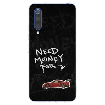 Picasee silikonový průhledný obal pro Xiaomi Mi 9 SE - Track Mode