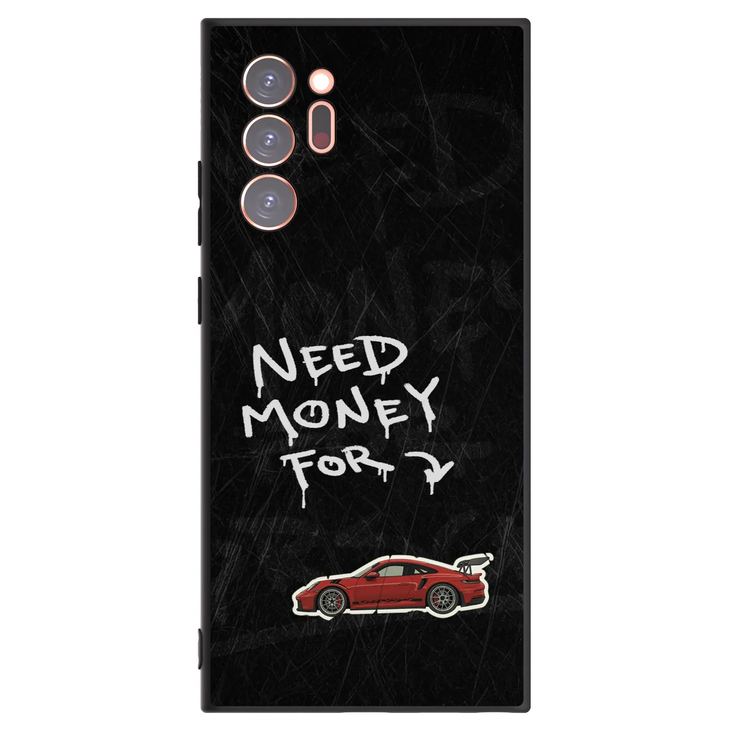 Picasee silikonový černý obal pro Samsung Galaxy Note 20 Ultra - Track Mode