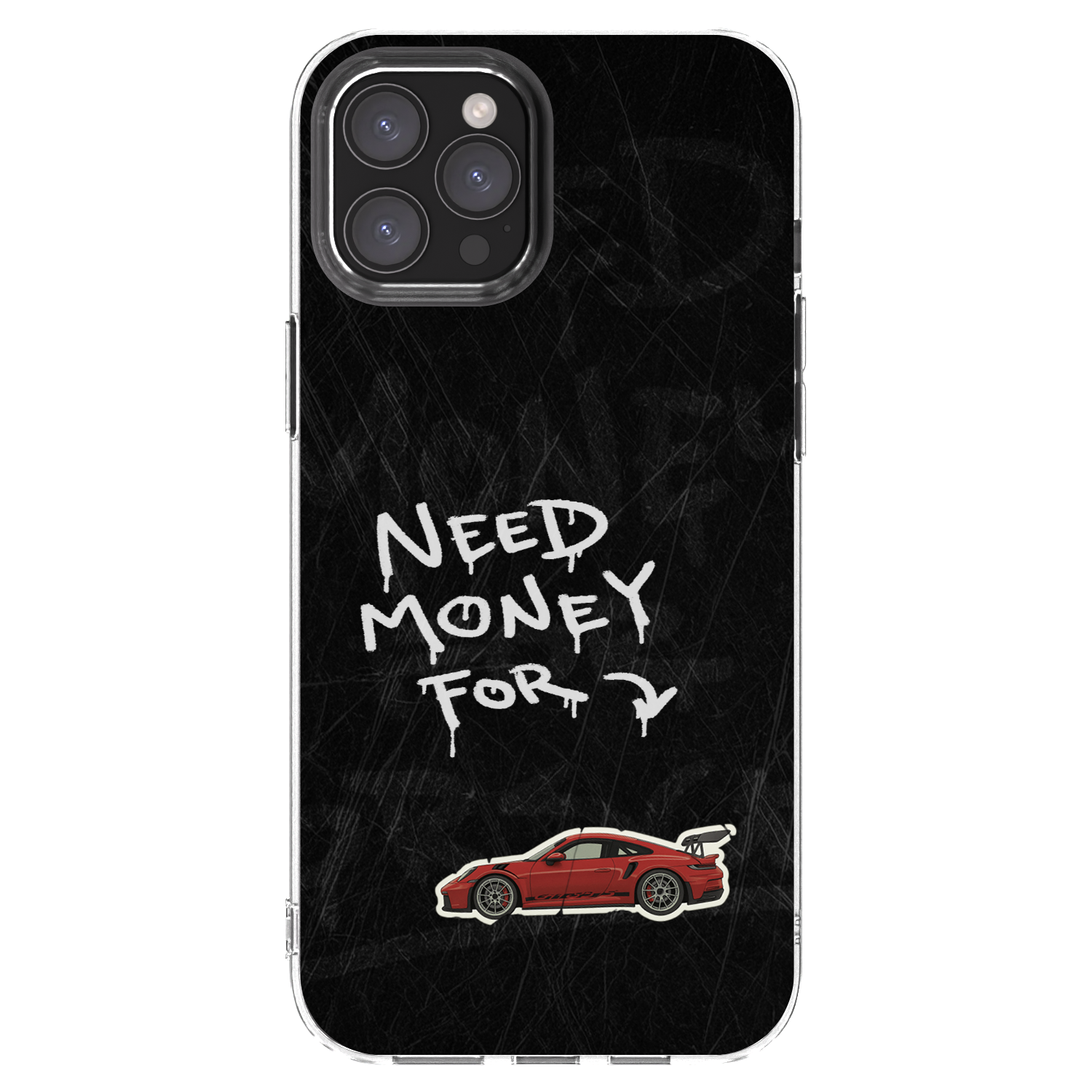 Picasee silikonový průhledný obal pro Apple iPhone 12 Pro Max - Track Mode