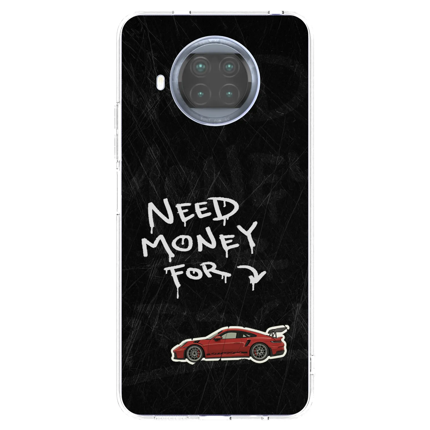 Picasee silikonový průhledný obal pro Xiaomi Mi 10T Lite - Track Mode