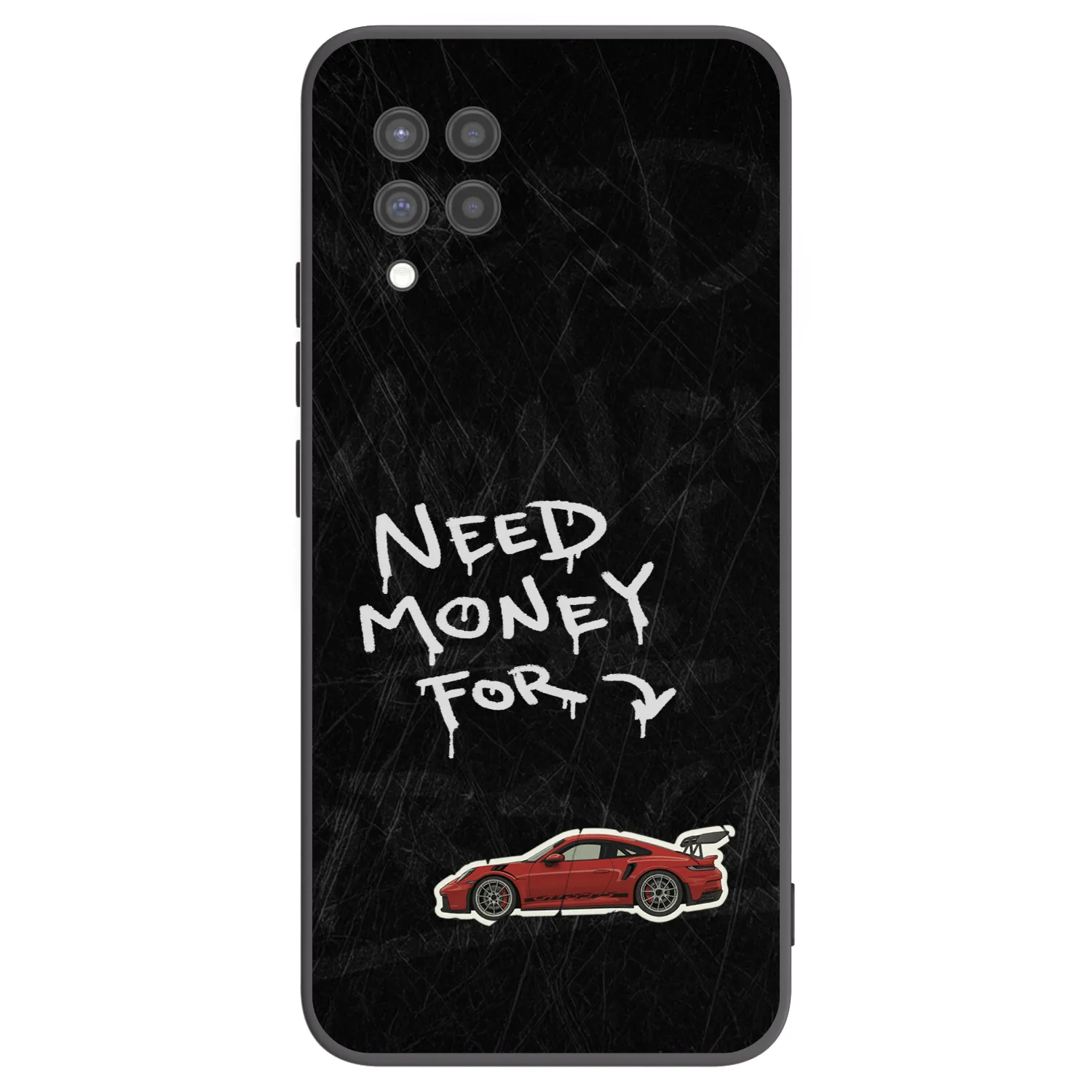 Picasee silikonový černý obal pro Samsung Galaxy A42 A426B - Track Mode